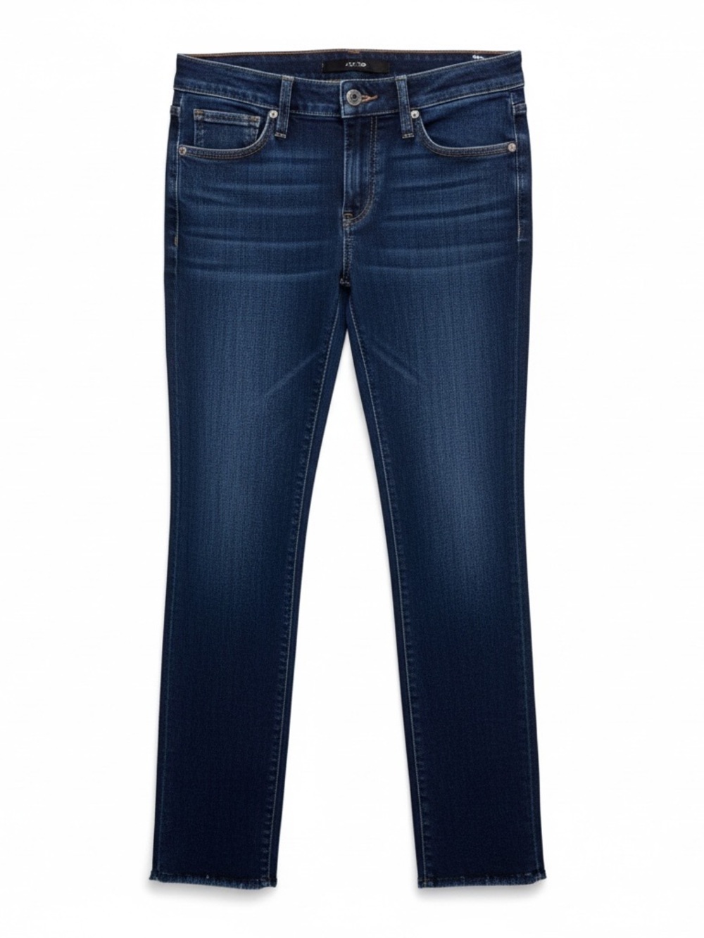Joe’s Jeans Size 27 Skinny Raw Hem Ankle “Robin” Dark Blue Jeans